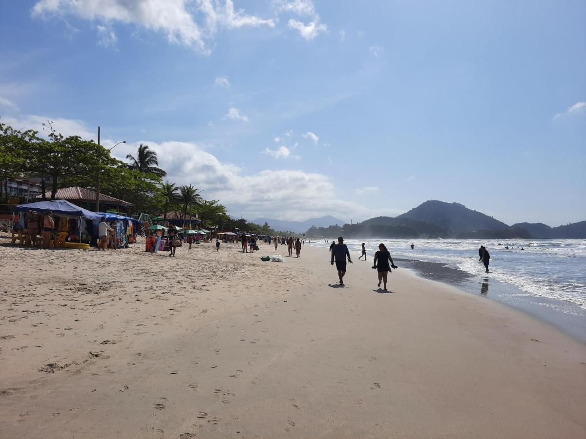 Apto Marlim Prateado Em Ubatuba Na Praia Grande A 50Mts Da Orla Apartment Exterior photo